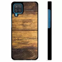 Samsung Galaxy A12 Protective Cover - Wood