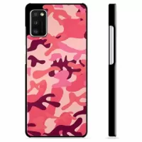 Samsung Galaxy A41 Protective Cover - Pink Camouflage