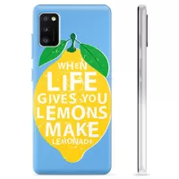 Samsung Galaxy A41 TPU Case - Lemons