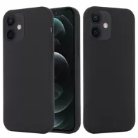 iPhone 12 Mini Liquid Silicone Case - MagSafe Compatible - Black