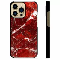 iPhone 13 Pro Max Protective Cover - Red Marble