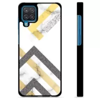 Samsung Galaxy A12 Protective Cover - Abstract Marble