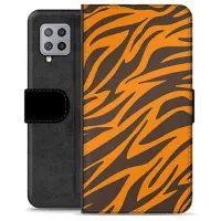 Samsung Galaxy A42 5G Premium Wallet Case - Tiger