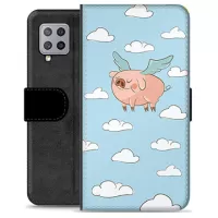 Samsung Galaxy A42 5G Premium Wallet Case - Flying Pig