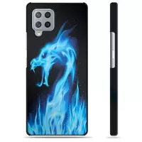 Samsung Galaxy A42 5G Protective Cover - Blue Fire Dragon