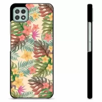 Samsung Galaxy A22 5G Protective Cover - Pink Flowers