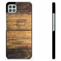Samsung Galaxy A22 5G Protective Cover - Wood