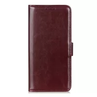 Nokia G42 Wallet Case with Magnetic Closure - Brown