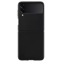 Samsung Galaxy Z Flip3 5G Leather Cover EF-VF711LBEGWW - Black