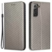 Samsung Galaxy S23+ 5G Wallet Case - Carbon Fiber - Grey