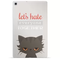 Samsung Galaxy Tab A 10.1 (2019) TPU Case - Angry Cat