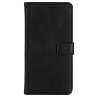 Huawei P9 Lite Retro Wallet Case - Black