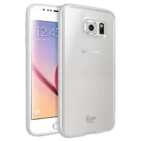 Samsung Galaxy S6 iLuv Vyneer Dual Layer Hybrid Case - White