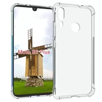 Shockproof Motorola Moto E6 Plus TPU Case - Transparent