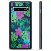 Samsung Galaxy S10+ Protective Cover - Tropical Flower