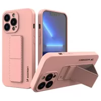 Wozinsky Kickstand iPhone 13 Pro Silicone Case - Pink