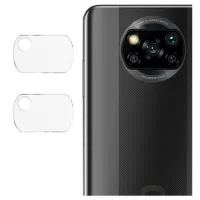 Imak HD Xiaomi Poco X3 NFC Camera Lens Tempered Glass Protector - 2 Pcs.