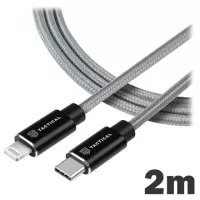 Tactical Fast Rope Charging Cable - USB-C/Lightning - 2m