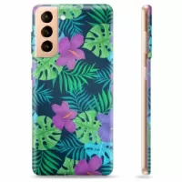 Samsung Galaxy S21+ 5G TPU Case - Tropical Flower