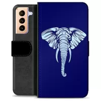 Samsung Galaxy S21+ 5G Premium Wallet Case - Elephant