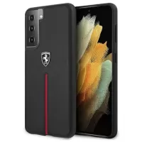 Ferrari Off Track Samsung Galaxy S21+ 5G Hybrid Case - Black