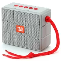 T&G TG-311 Portable Bluetooth Speaker with LED Light - Grey