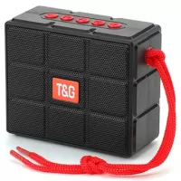 T&G TG-311 Portable Bluetooth Speaker with LED Light - Black
