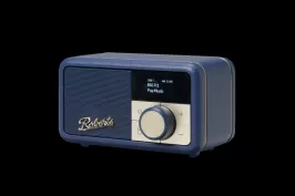 Roberts Revival Petite DAB/DAB+/FM Mini Bluetooth Radio / Portable Bluetooth Speaker - Midnight Blue
