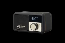 Roberts Revival Petite DAB/DAB+/FM Mini Bluetooth Radio / Portable Bluetooth Speaker - Black