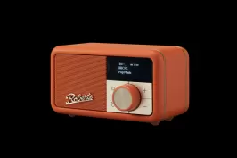 Roberts Revival Petite DAB/DAB+/FM Mini Bluetooth Radio / Portable Bluetooth Speaker - Pop Orange