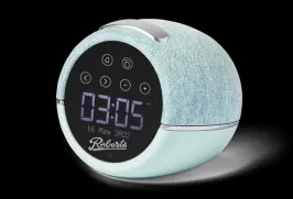 Roberts Zen Plus Digital Alarm Clock DAB+ Radio - Wellbeing Sleep Sounds - Bluetooth Streaming - Duel Alarm - Duck Egg
