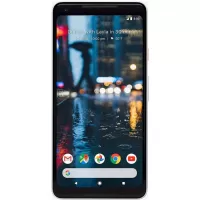 Google Pixel 2 XL Black & White Unlocked 128GB Good