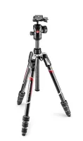 Befree Advanced Carbon Fibre Travel Tripod twist, ball head