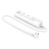 KP303 Kasa Smart Wi-Fi 3 Socket Power Strip - 2 USB