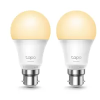 Tapo L510B Smart Wi-Fi Dimmable Light Bulb 2-pack - B22