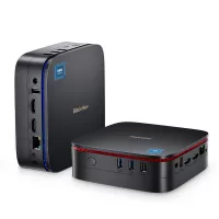 Blackview MP60 Mini PC Intel N-series CPU Windows 11 Pro VESA Mount Support Mini PC 11th Gen Jasper Lake N5095 / 8GB+256GB / Black