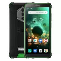 Blackview BV6600 5.7\ 4+64GB 8580mAh Military Grade 810G 4G Ruggedized Smartphone 4GB+64GB / Green