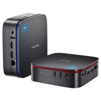 Blackview MP60 Mini PC ‎Intel Celeron N5095 Windows 11 Pro, 8GB DDR4 256GB SSD, 2.4G & 5G WiFi Bluetooth 4.2 - Black