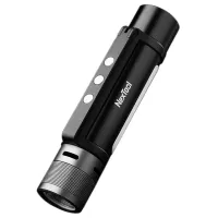 Nextool Outdoor Portable 6-in-1 LED Flashlight 1000 Lumens Lens Telescopic Focusing One-click Alert USB Charging IPX4 Waterproof From Xiaomi Youpin - Black