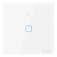 SONOFF T1EU1C-TX 1 Gang Smart WiFi Wall Light Switch Google Home/Alexa