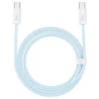 Baseus 100W 2m Quick Charge Cable, Type-C to Type-C Cable, PD Fast Charger Cord for Xiaomi Samsung Phone iPad - Blue