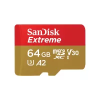 SanDisk Extreme 64 GB MicroSDXC UHS-I Class 3