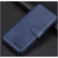Samsung Galaxy S10 Azns Wallet Case with Stand Function - Blue