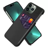iPhone 14 Pro Max KSQ Case with Card Pocket - Black
