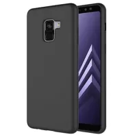 Samsung Galaxy A8+ (2018) Liquid Silicone Case (Open Box - Excellent) - Black