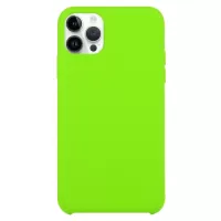 Solid Silicone Phone Case For iPhone 15 Pro Max(Light Green)