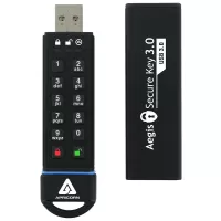 Apricorn Aegis Secure Key 3.0 USB flash drive 60 GB USB Type-A 3.2...