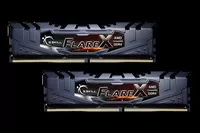 F4-3200C16D-16GFX G.Skill Flare X (for AMD) - 16 GB - 2 x 8 GB - DDR4 - 3200 MHz - 288-pin DIMM