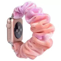 Scrunchie Apple Watch Series Ultra/8/SE (2022)/7/SE/6/5/4/3/2/1 Strap - 49mm/45mm/44mm/42mm - Pink Apricot