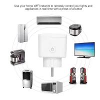 Smart WiFi Socket EU Type E Wireless Remote Control Socket